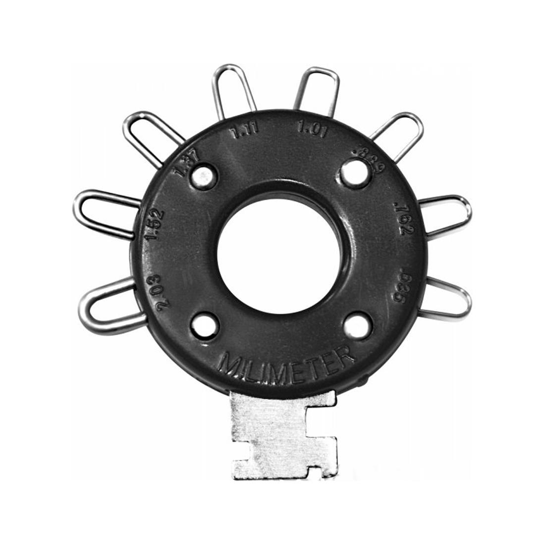 1 Spark Plug Gapper Gap Adjustment Tool with Metric Standard Inches
