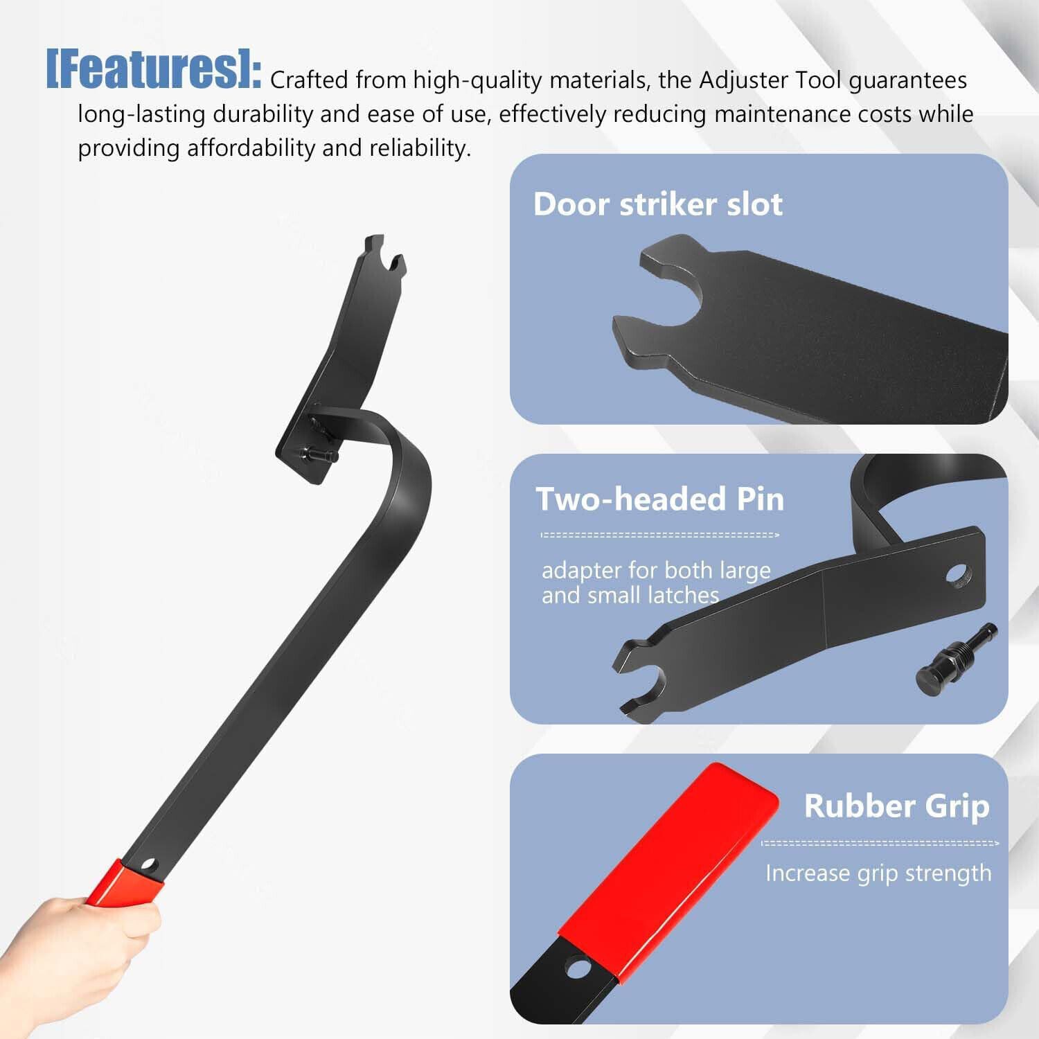 Door Alignment Tool 65800 Door Adjuster for Most Cars Both Bolted Welded Hinges
