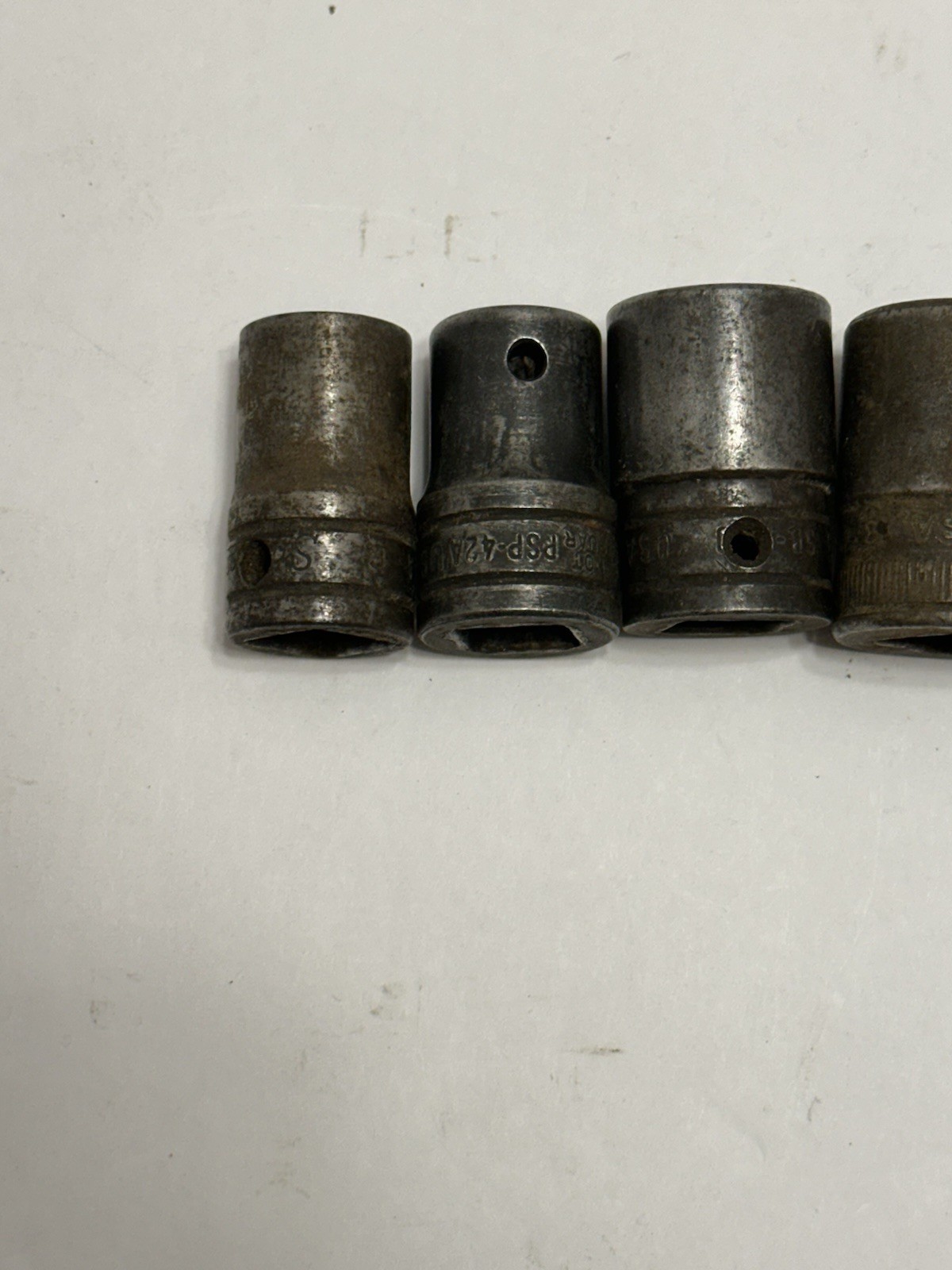 Snap-on Mixed Lot of 5 various 1/2″ Drive Sockets 12pt