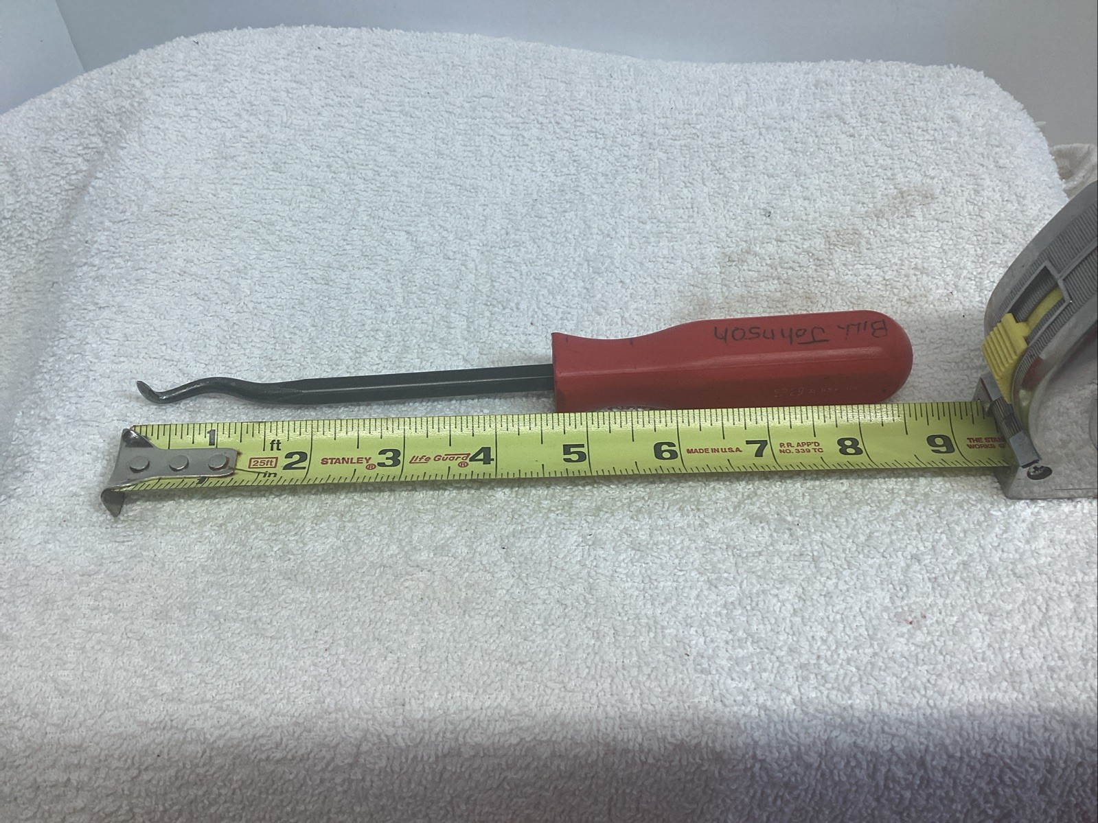 Mac Tools SP29A Red Hard Comfort Grip Handle Cotter Pin Puller 9” Long