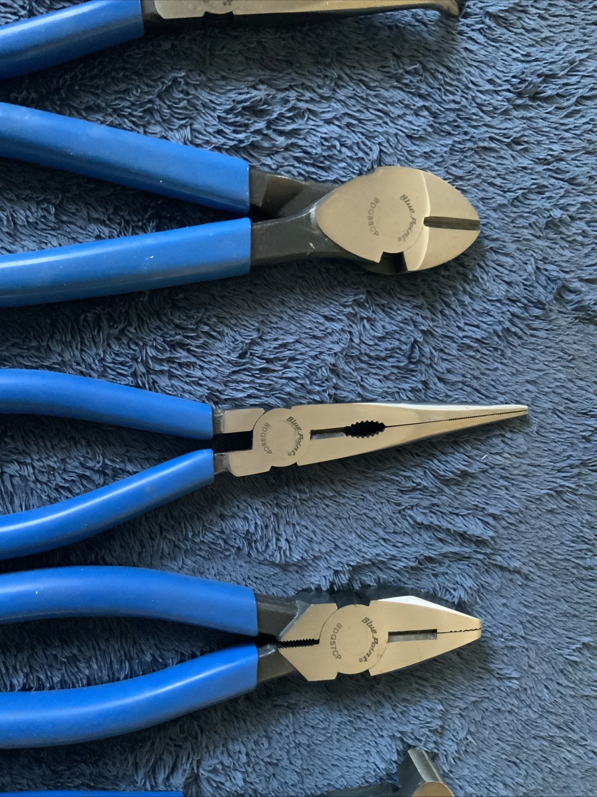 Blue Point 5pc Pliers….good Shape….