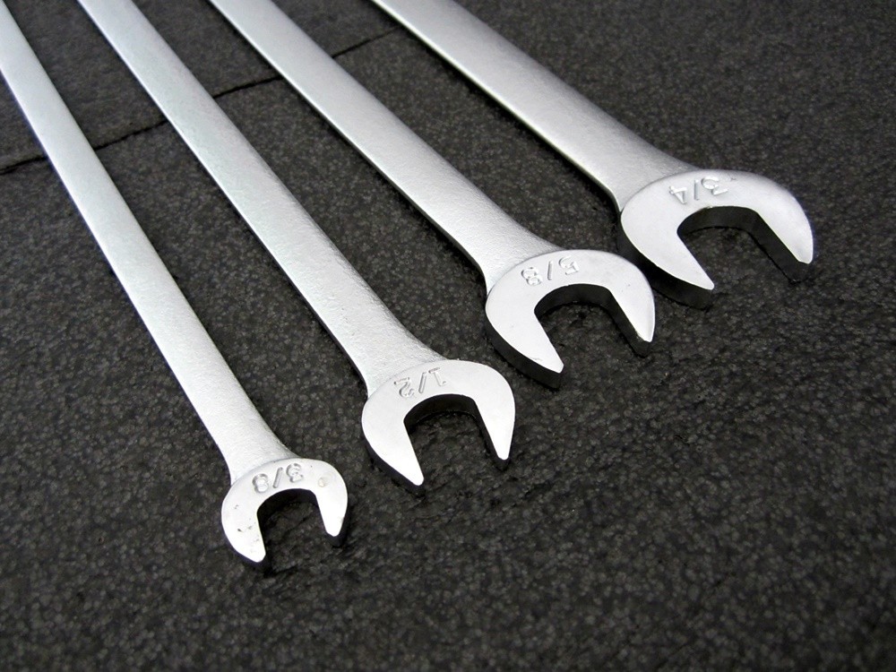 Vintage Craftsman 4pc SAE Tappet Wrench Set -V- Made in USA