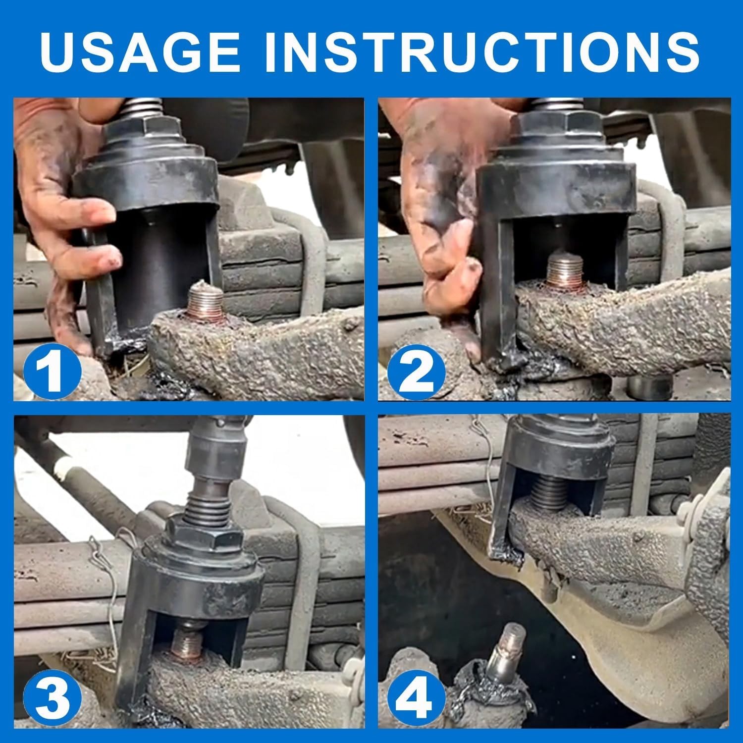 Truck Ball Joint Separator, Heavy Duty Universal Ball Joint Removal Tool, 36mm F