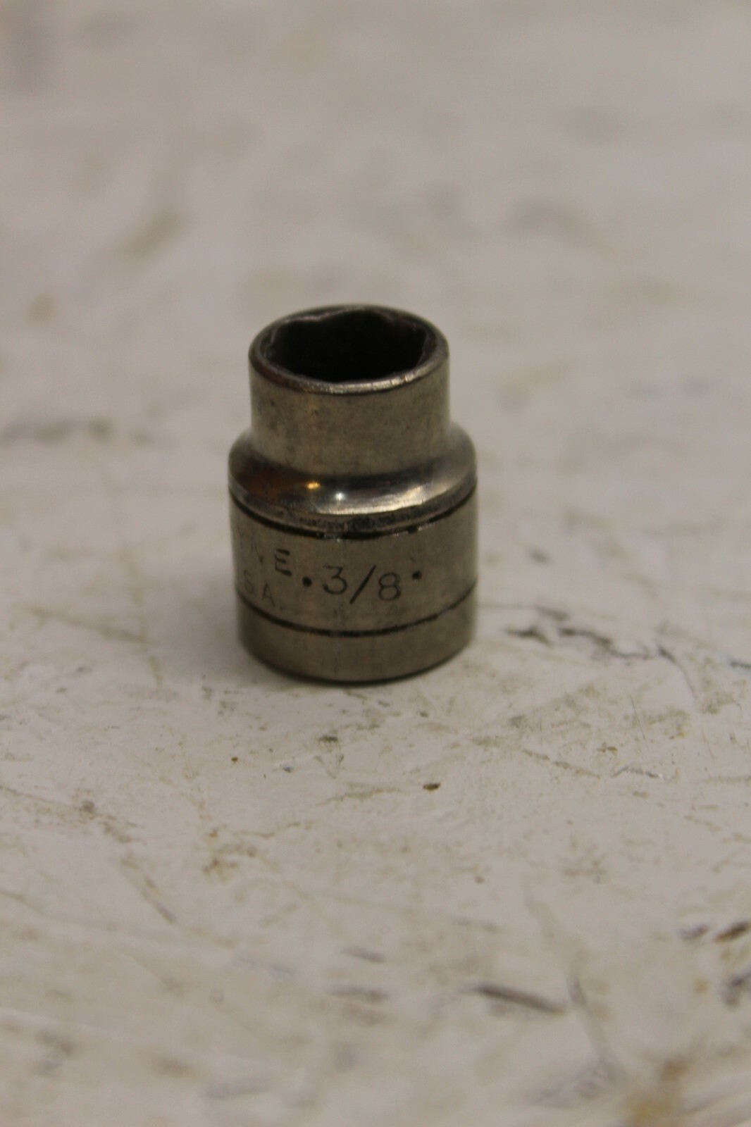S-K Tools USA 45112 3/8in 3/8” Dr 6 Pt Standard Socket Vintage