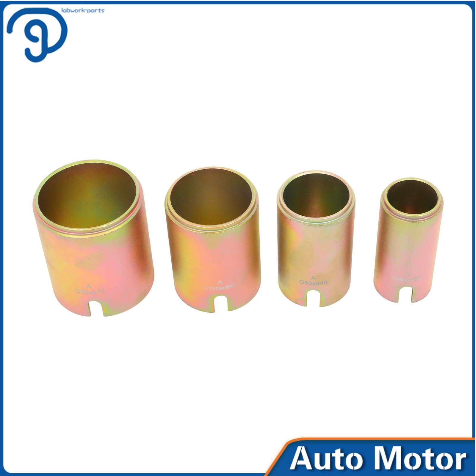 26Pcs Universal Press Pull Sleeve Kit Bearing Bushing Removal Installation Tool