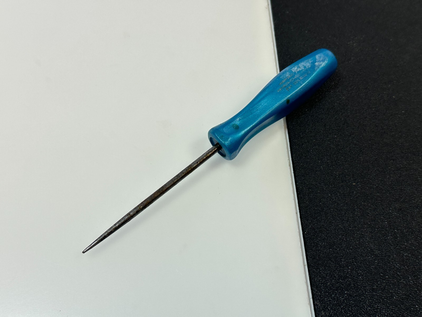 🇺🇸 Snap-on Tools USA 3ASAA 5-1/2″ Long Straight Pick BLUE PEARL Hard Handle
