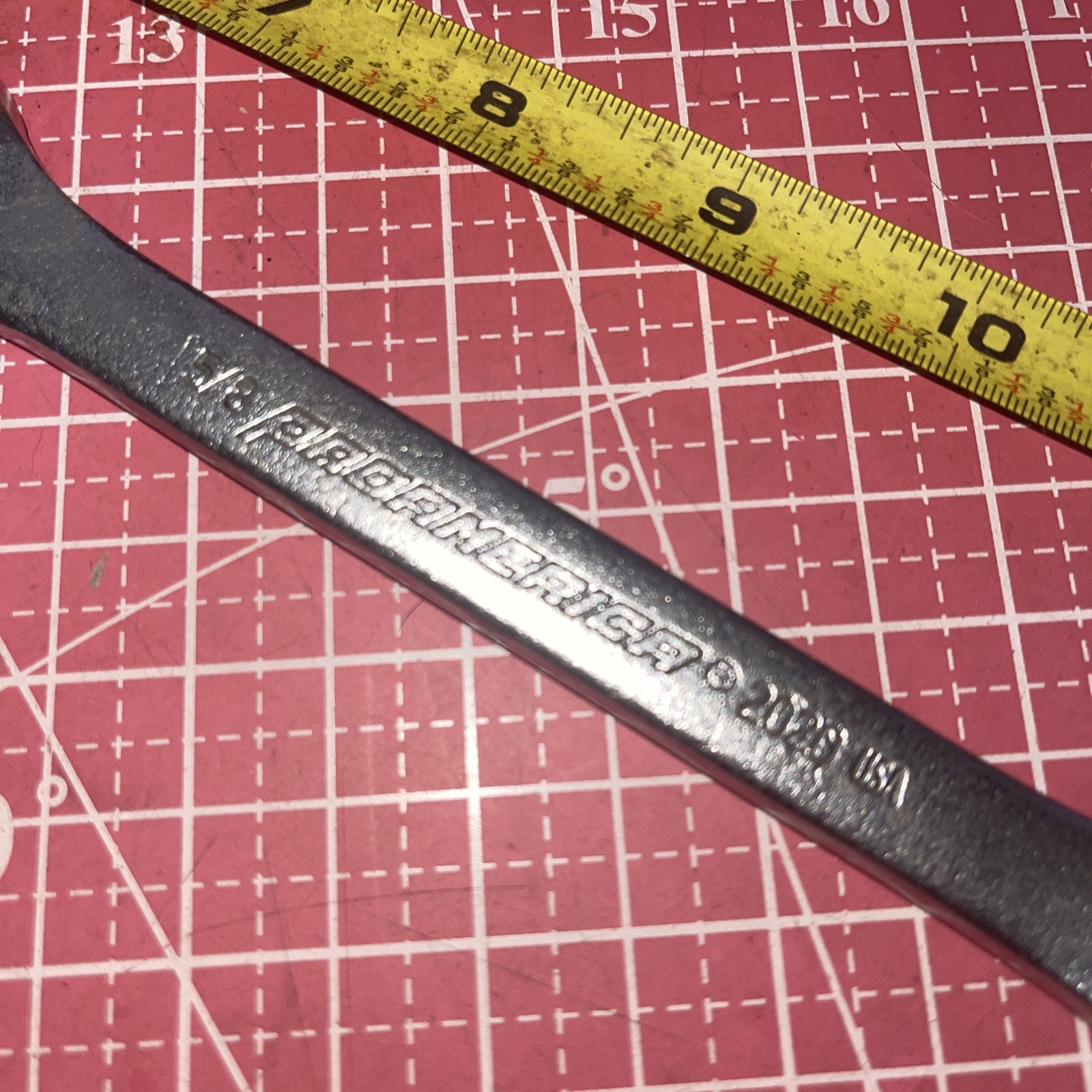Proamerica USA 2020 5/8 in SAE Combination 12 Point Wrench 5/8” Vintage