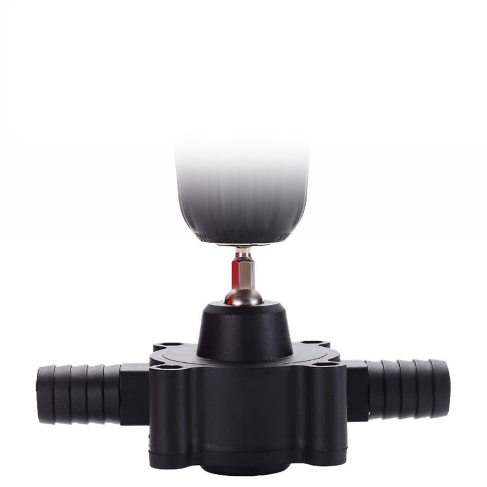 Hand Drill Powered Pump for Water Oil and Diesel Transfer with Low Noise Design