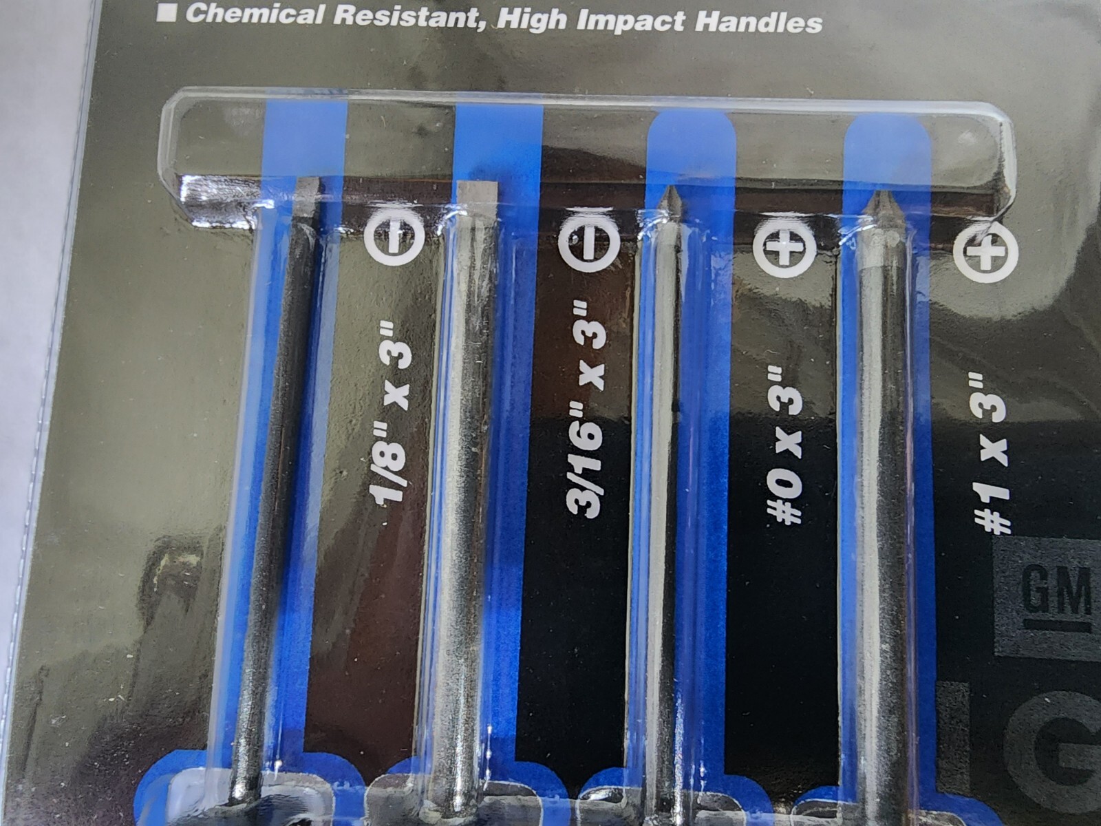 GM Goodwrench GM0022 4 Piece Mini Screwdriver Set