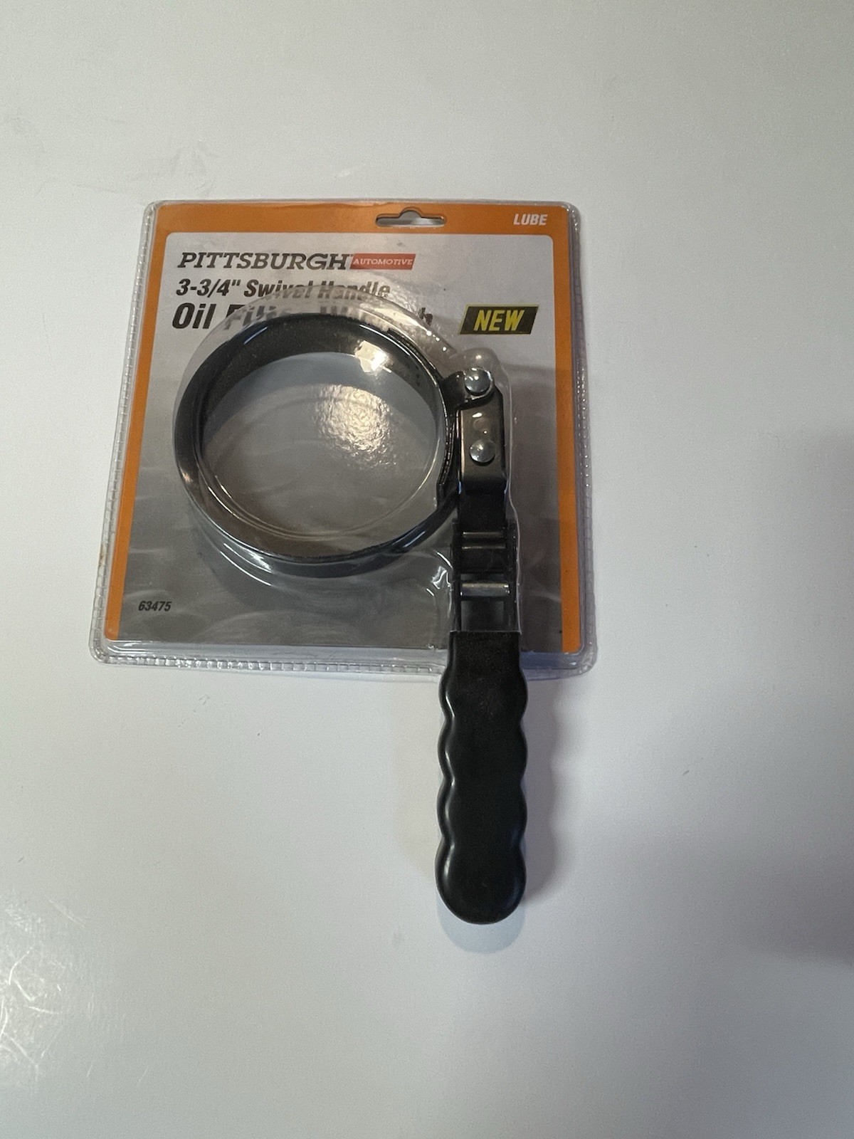 Pittsburgh Automotive 3-3/4” Swivel Handle Oil Filter Wrench NEW Sealed