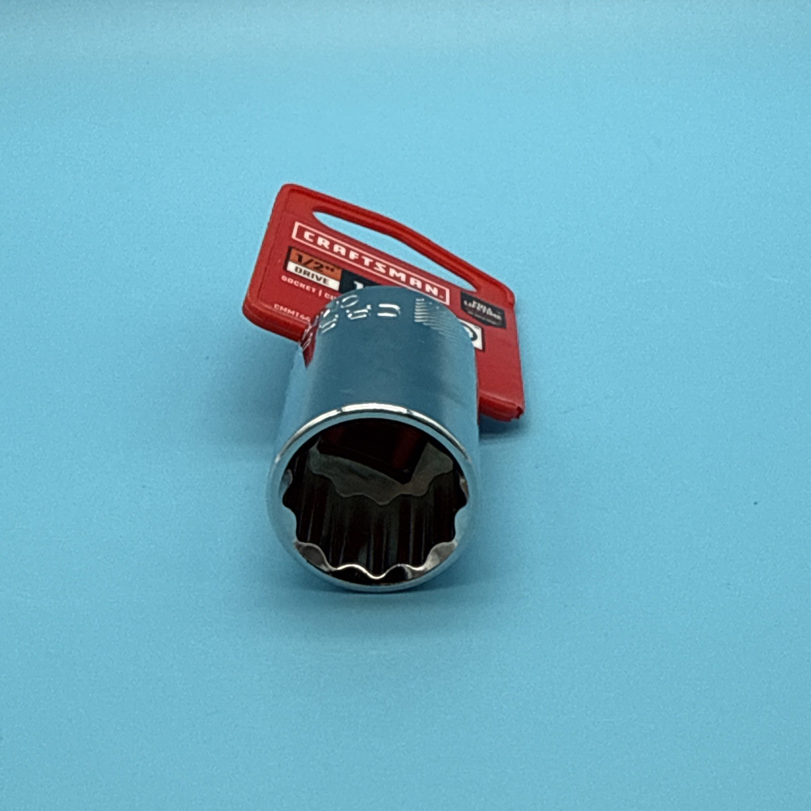 Craftsman 12pt 1/2″ in Drive Shallow Socket 19mm Shallow CMMT44238 19 mm