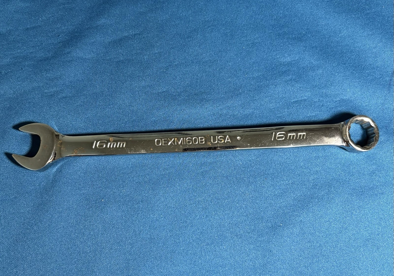 Snap-On Tools OEXM160B 12pt. 16mm Combination Combo Wrench Used!