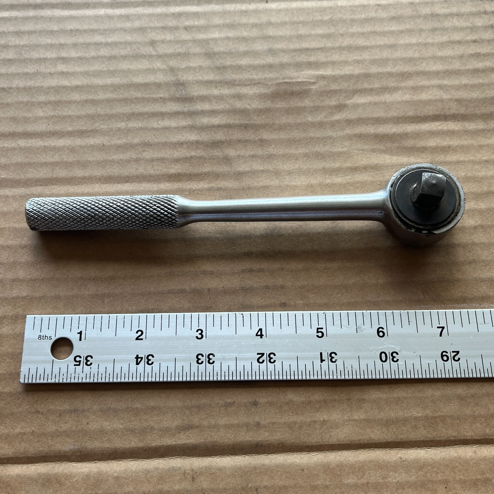 Vintage ACTION 77JA By Thorsen 3/8″ Ratchet Wrench USA 7″ Long