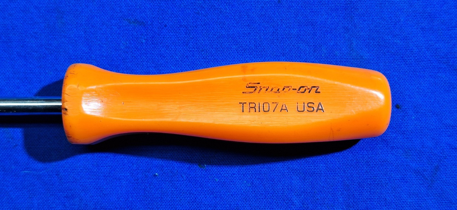 Snap-On TR107A Tire Valve core remover tool hard ORANGE handle