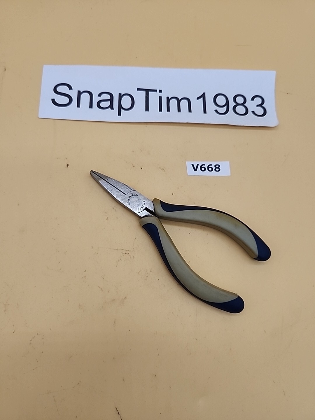 Blue-Point Tools Soft Grip Miniature Round Nose Pliers B65CMP USA