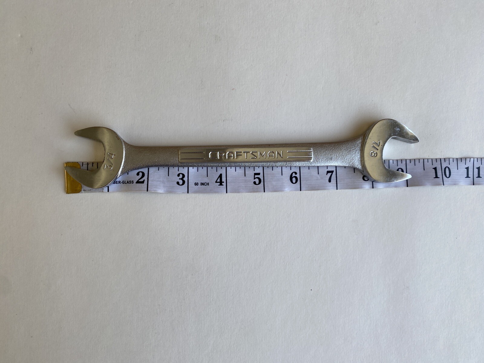 VINTAGE Craftsman USA 4 Pc SAE Comb. Wrench Set 1-1/14″ to 3/4″ V-44708 44586