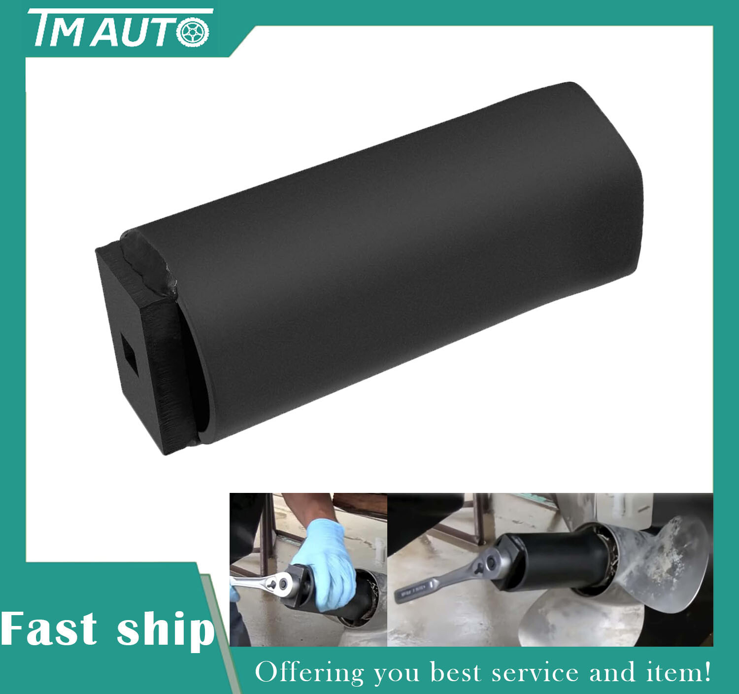 91-805457T1 Steel Nut Socket Wrench Tool Fits Mercruiser All Bravo lll 3 Drives