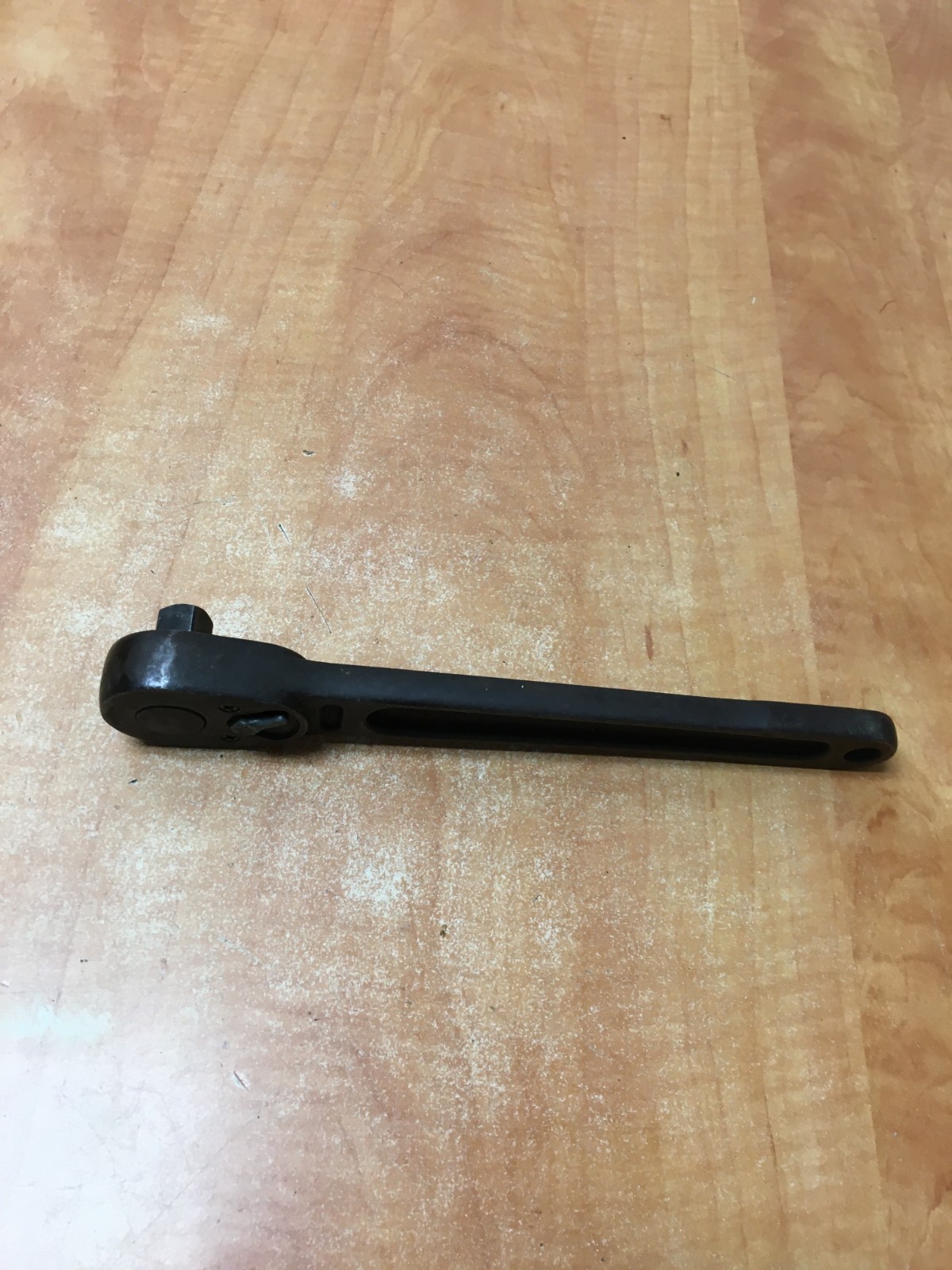 Vintage SNAP ON No-71-M 1/2″ Drive Ratchet PAT. 1854513 WORKING BUT READ