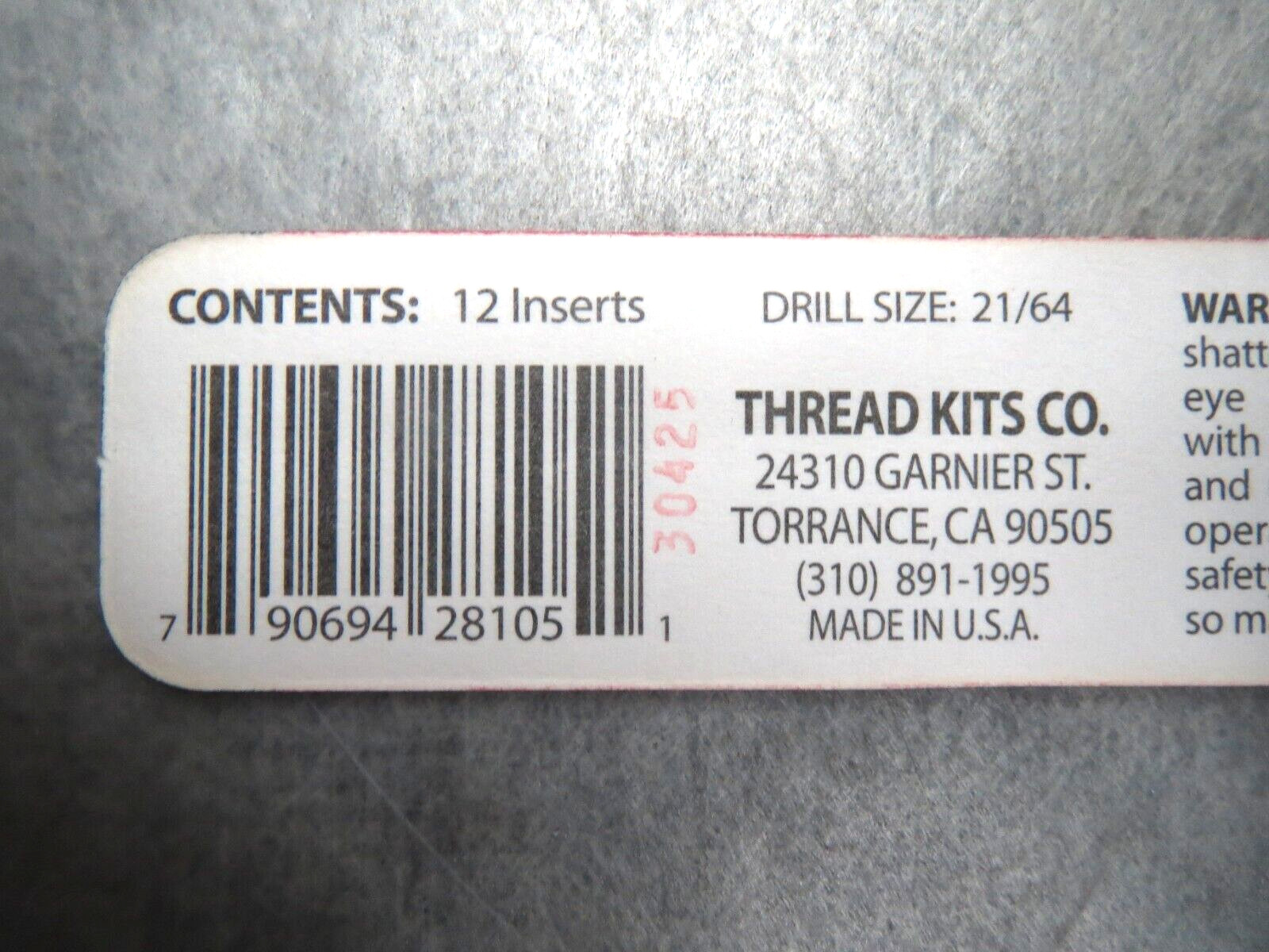 Perma-Coil 5/16-18 Inch Coarse Thread Insert Pack of 12 Made in USA Ships Fast!