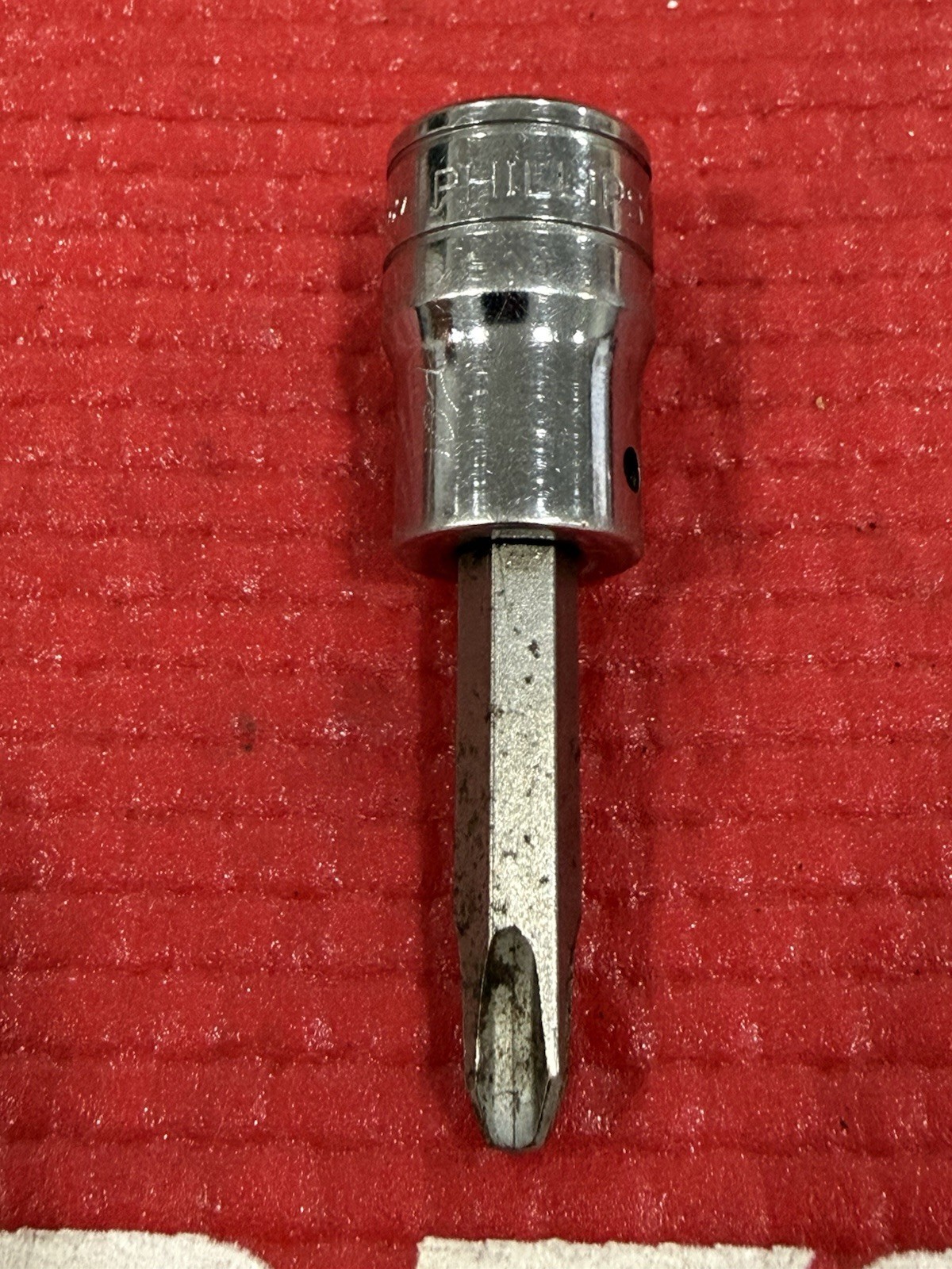 Snap On, 3/8” Drive, #3 Phillips Socket Drive Screwdriver FP32A, USA Made #b