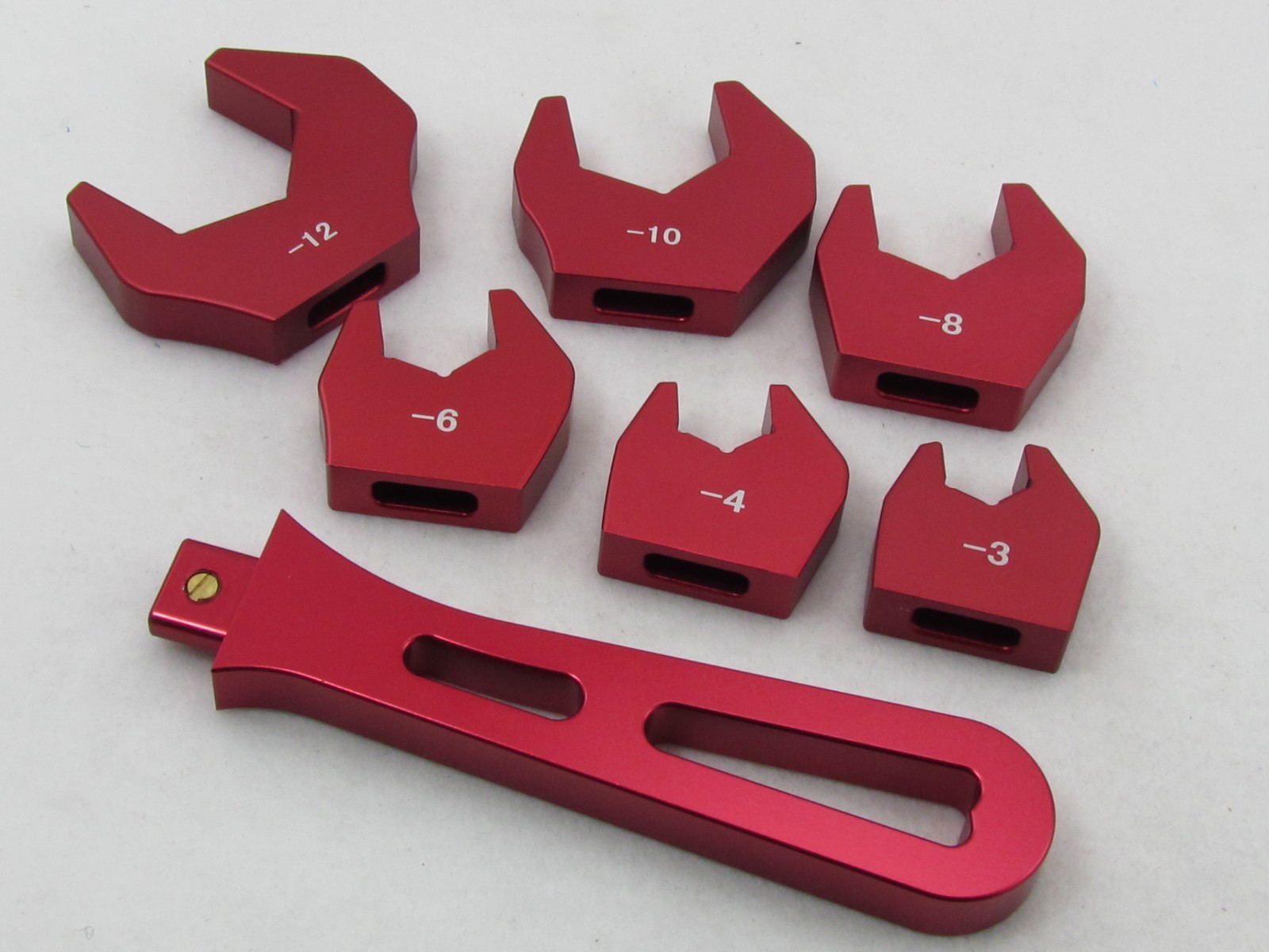 Wheelie Bar Wrench & 7″ Ruler – Red – Black