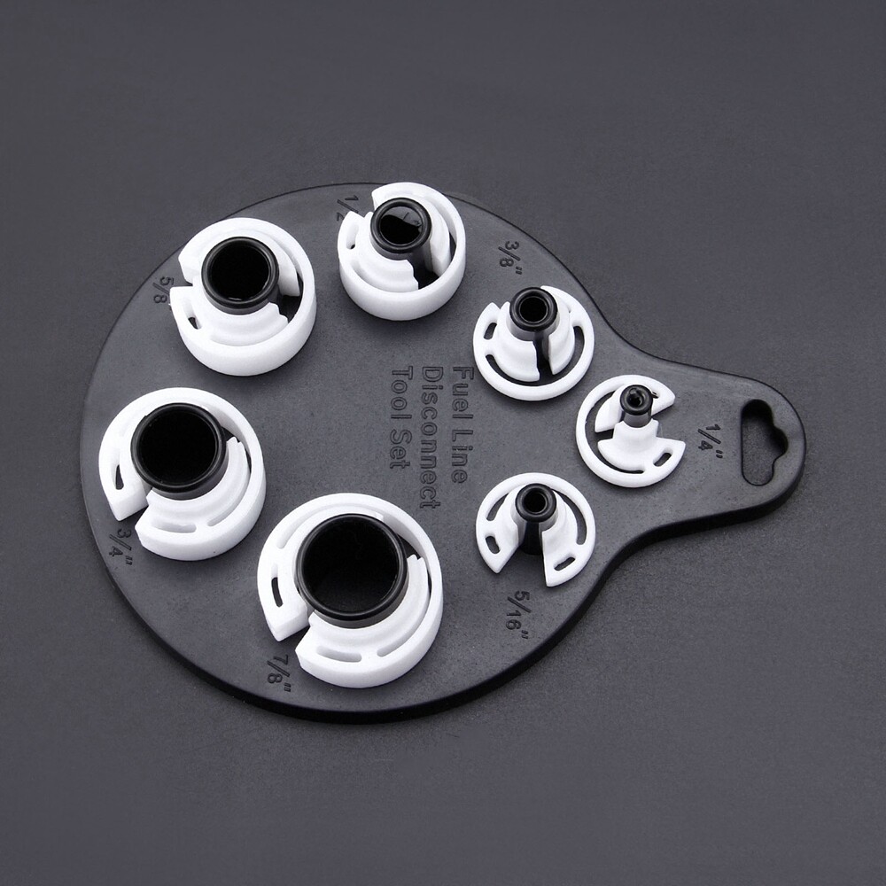 7Pcs Plastic Air Condition Quick Disconnect Tool Set 1/4″ to 7/8″ Black/White