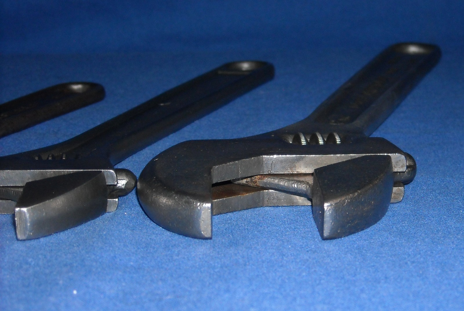 Vintage Crescent J.H. Williams Allen Adjustable Wrench Set 4, 6, 8, 10 & 12 inch