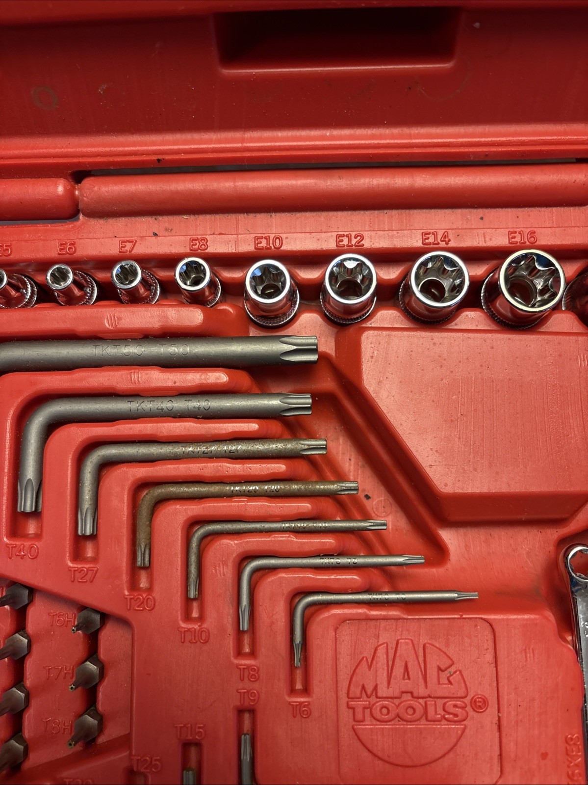 Mac Tools 62pc Star Driver and Wrench Set SMXT62B