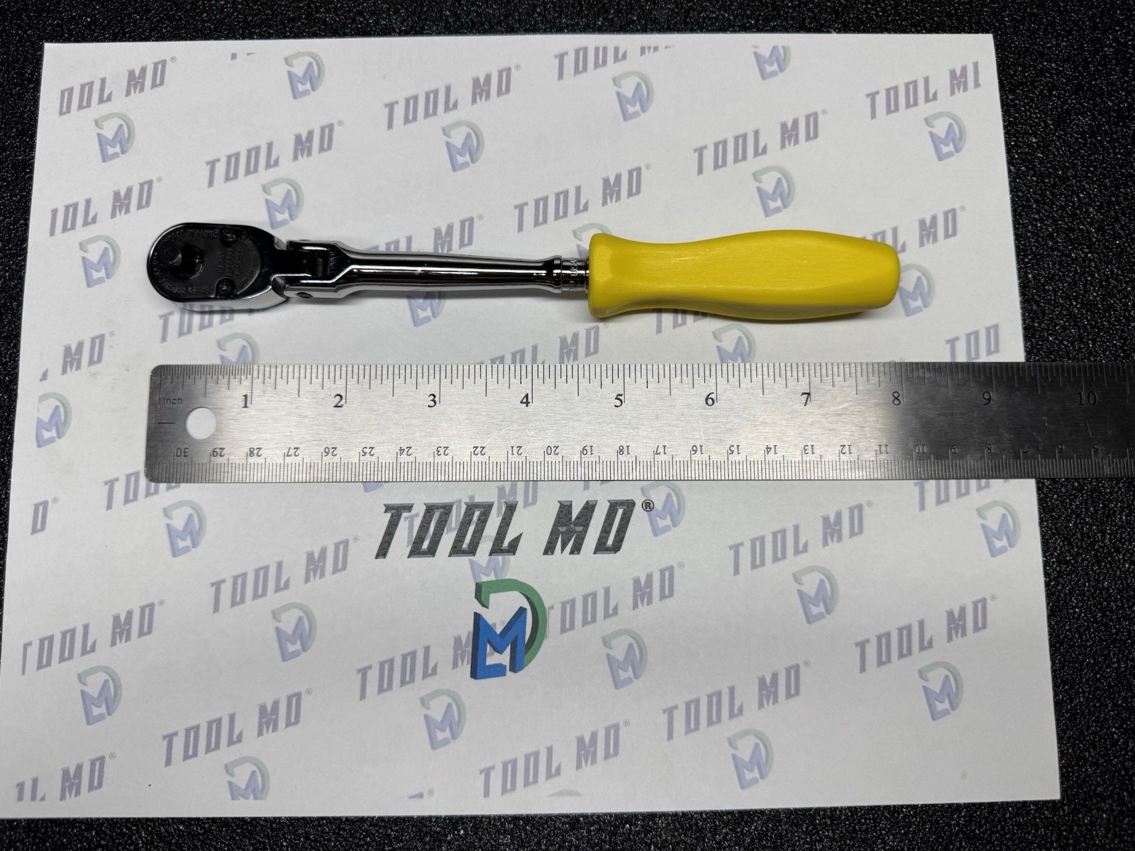 Snap-on Tools USA NEW 1/4″ Drive YELLOW Hard Handle Flex Ratchet THLFD72Y