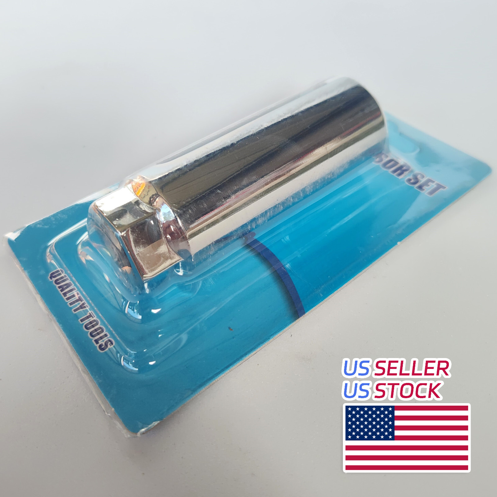 7/8» 22mm O2 Oxygen Sensor Socket Removal Tool Side Wire Cutout 1/2″ Drive