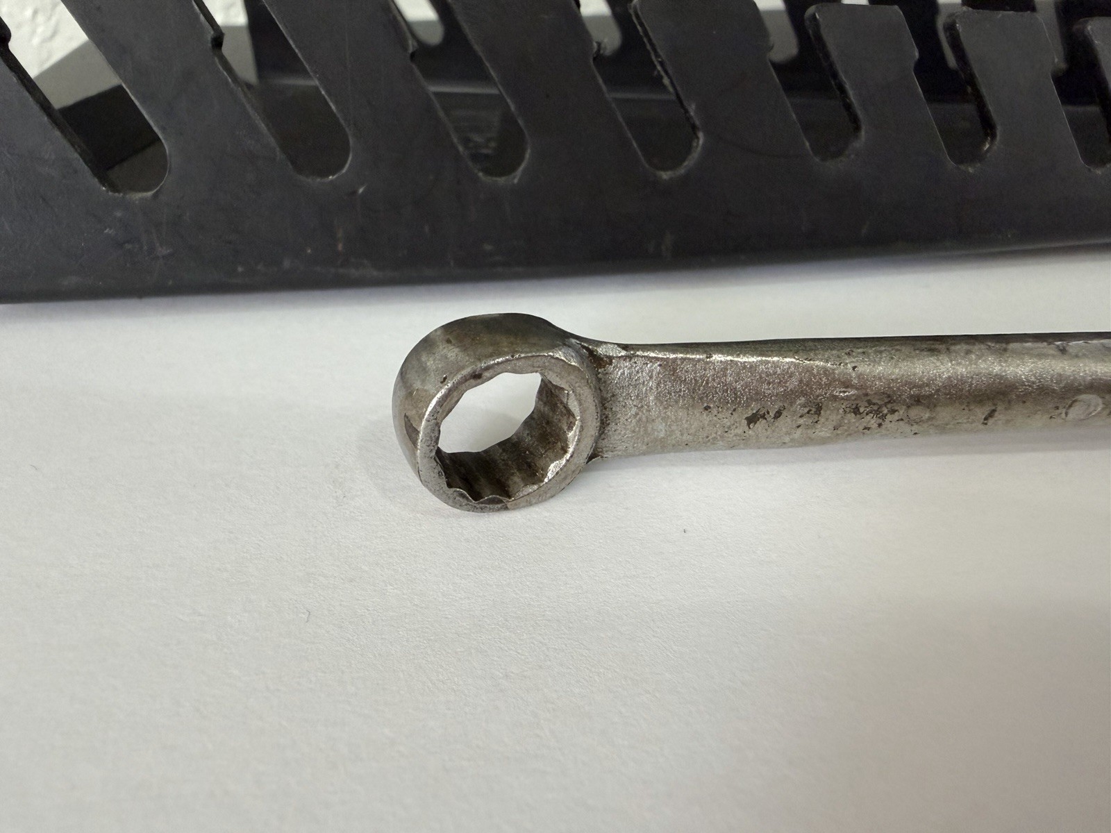 Blue-Point XD-1214 3/8” x 7/16” double offset 12 point box end wrench, 4.5″ long