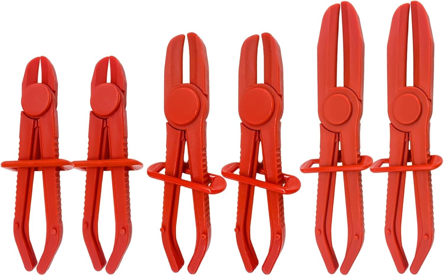 Hose Clamp Pliers Set, 6 PCS, Straight Hose Pinch Off Tool