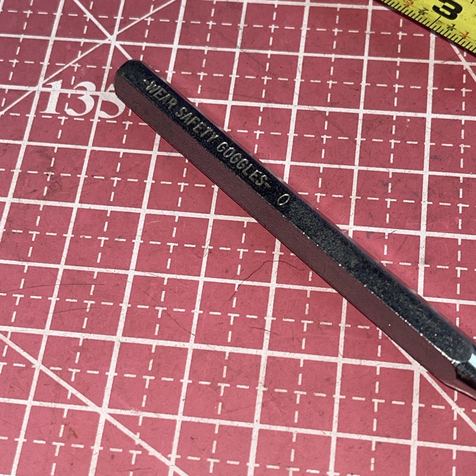 K-D USA 33121 5/32 In SAE Line Up Pin Punch Vintage KD Mint