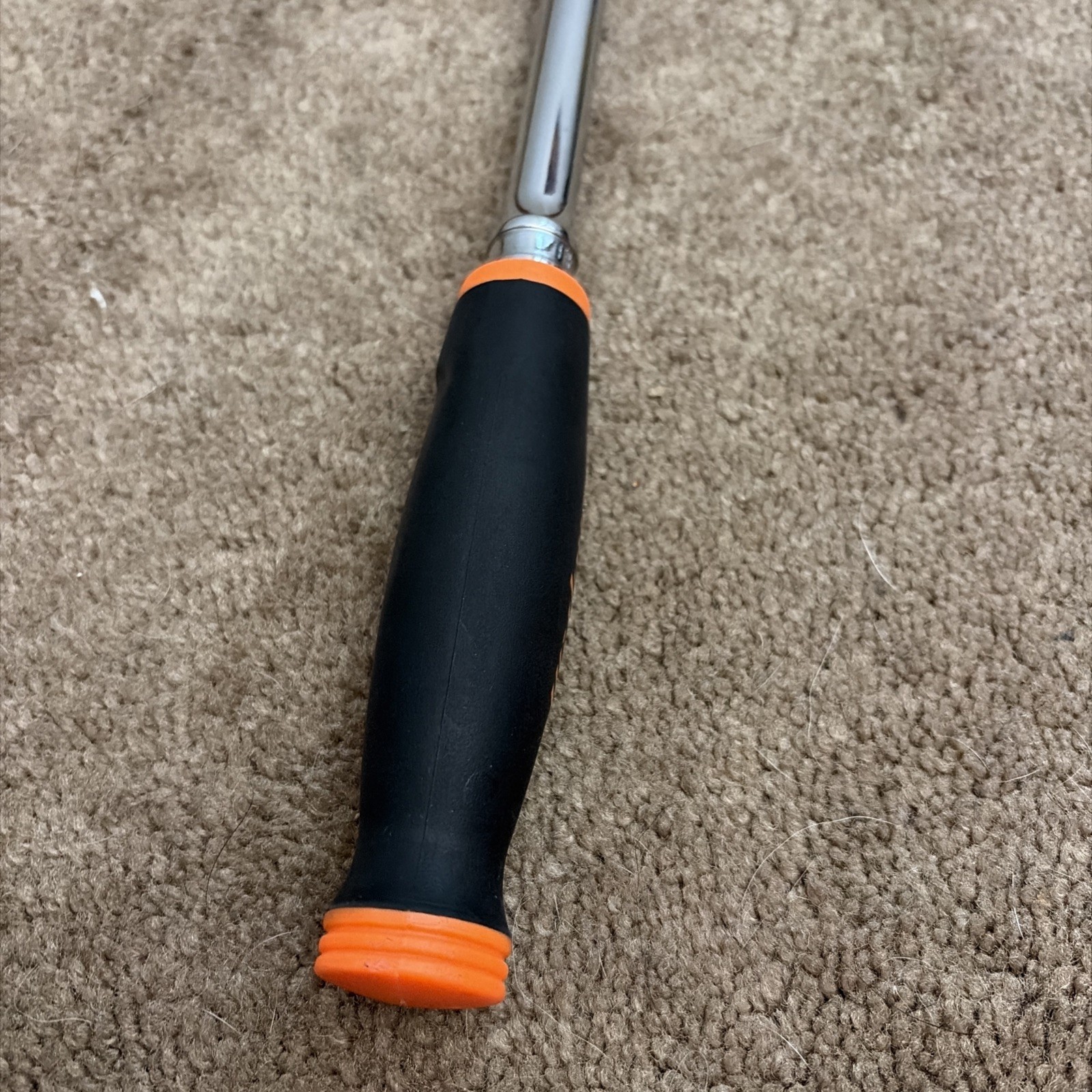 Snap On USA NEW 3/8” Drive Orange Soft Grip EXTRA-LONG Ratchet FHLLF80