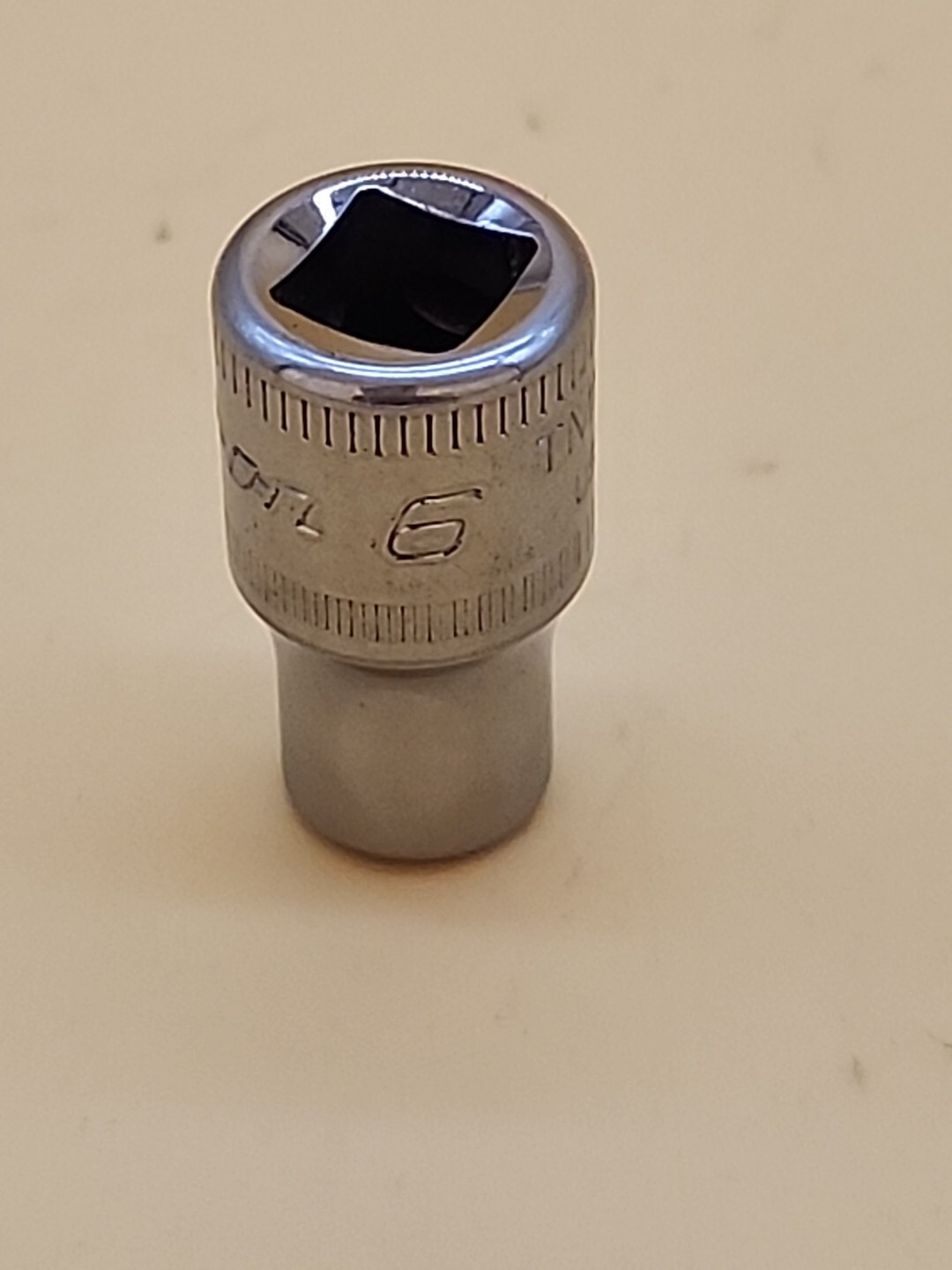 Snap-on Tools TMM6 6mm Metric Flank Drive Shallow Socket 1/4″ Drive 6 Pt USA