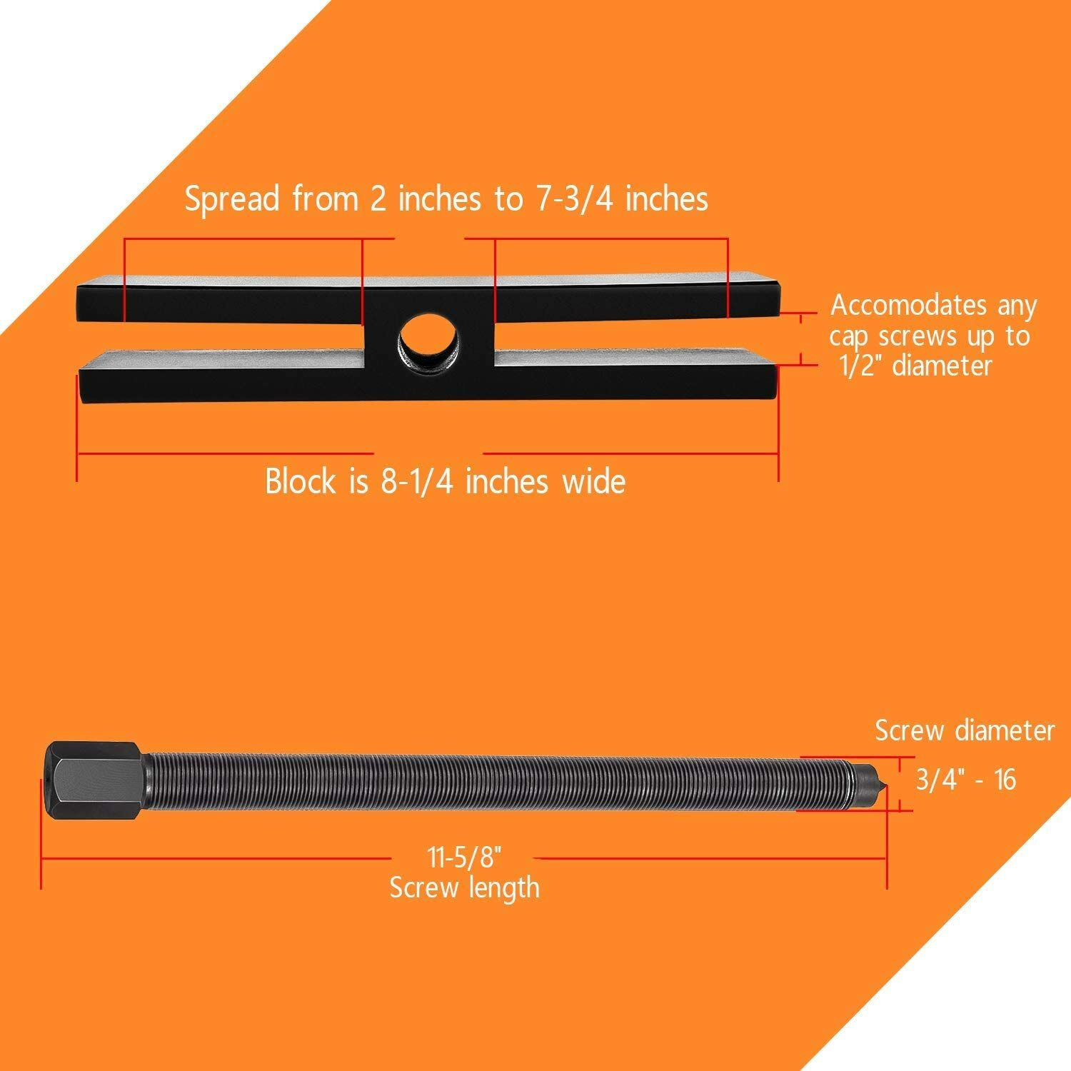 8056 Shaft Protector Set & 7393 Gear and Pulley Puller & 522 Large Gear Puller
