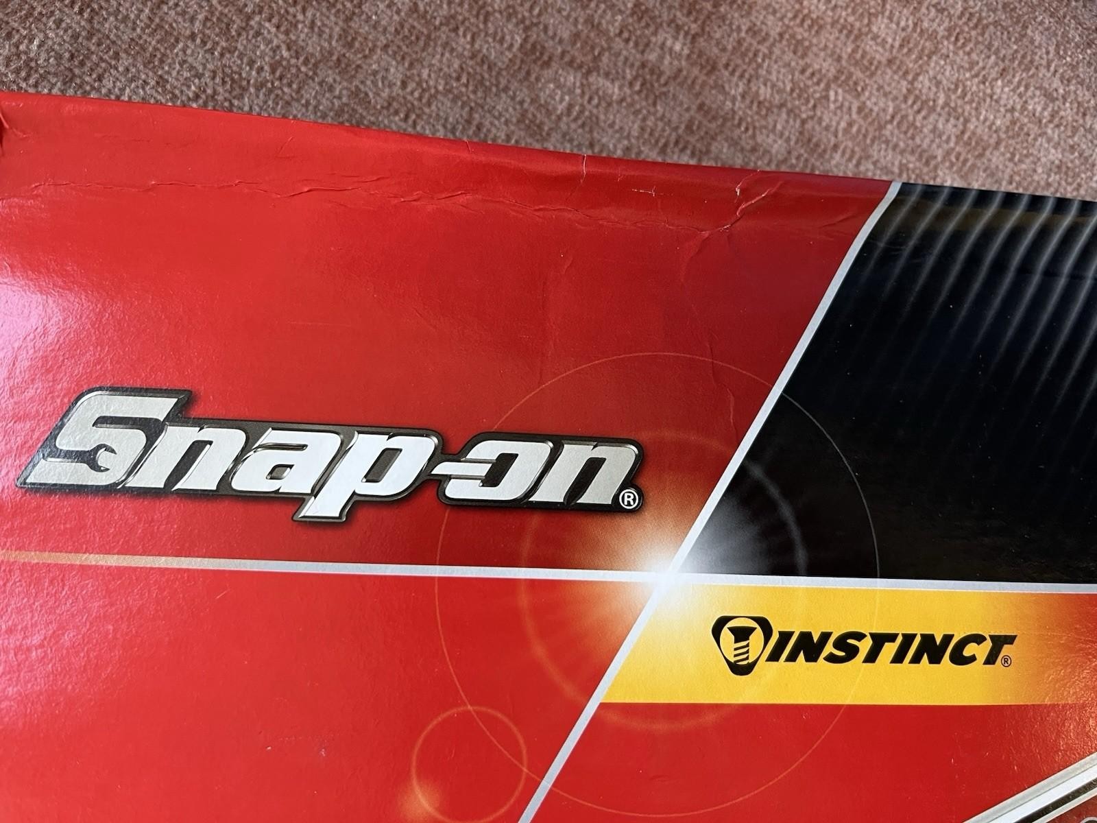 Snap On Flat Sided Screwdriver New Full Size 5/16” Bright Orange Soft Grip