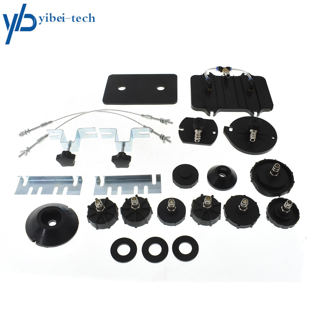 Portable Pneumatic Air Pressure Brake Kit & Clutch Bleeder Valve System Kit NEW