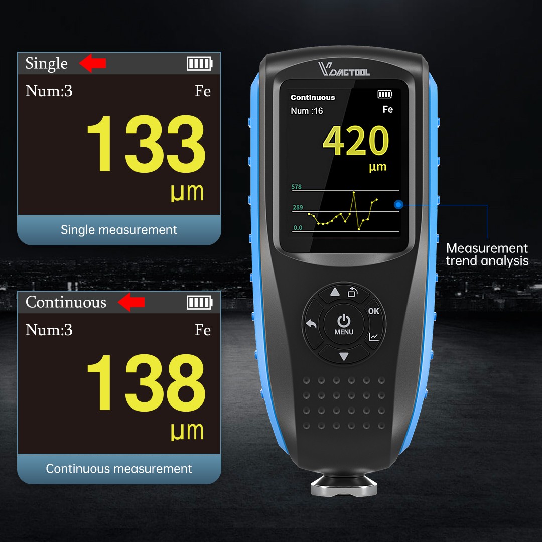 Vdiagtool VC300 FE/NFE Car Paint Film Thickness Tester Coating Thickness Gauge