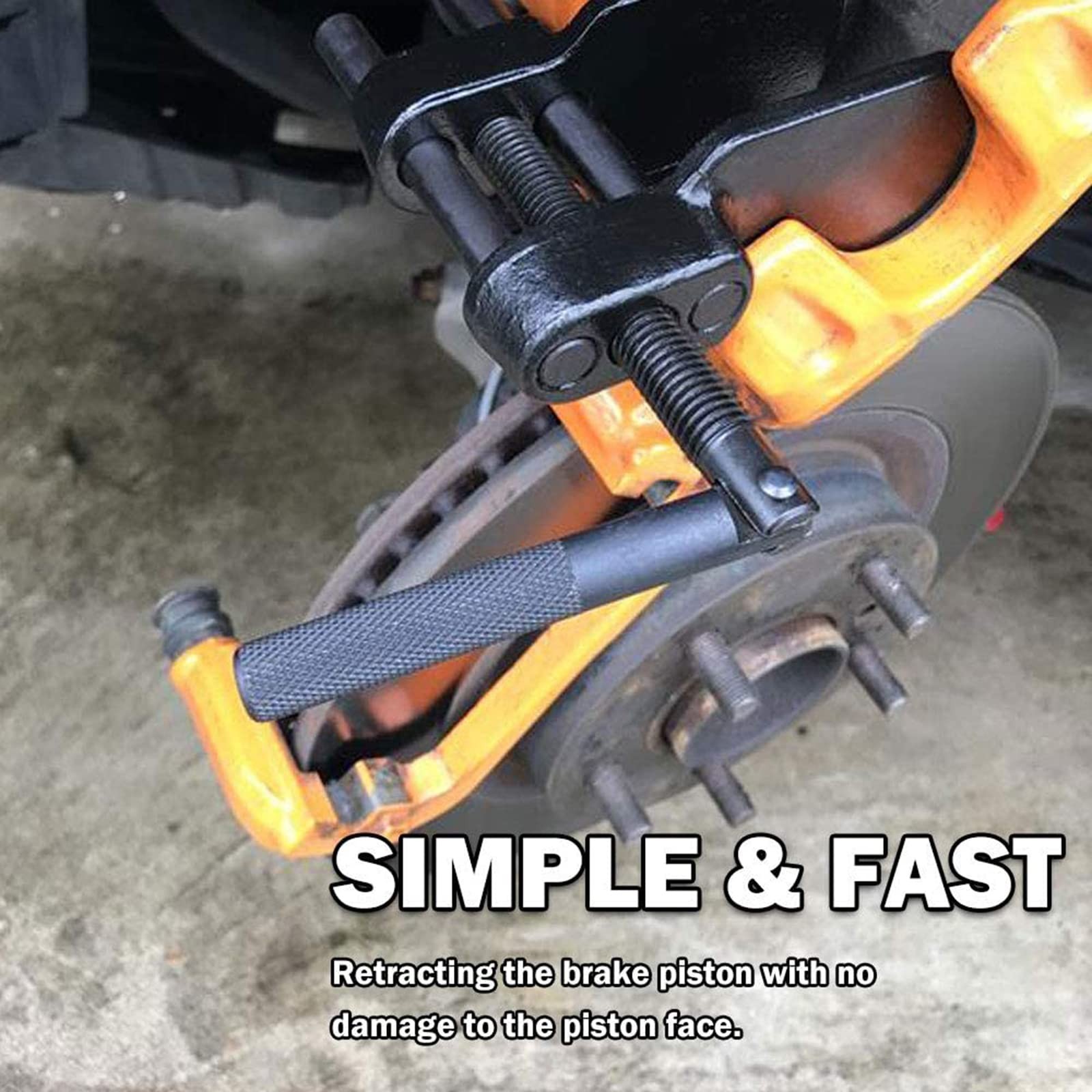 Heavy Duty Brake Caliper Press Tool Disc Brake Pad Spreader Piston Compressor…