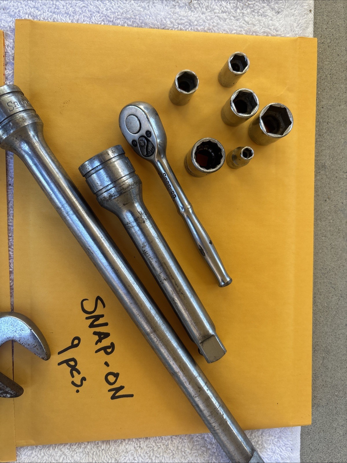 Lot Of Tools Sockets And Wrenches Mostly SAE Craftsman Snapon Proto China
