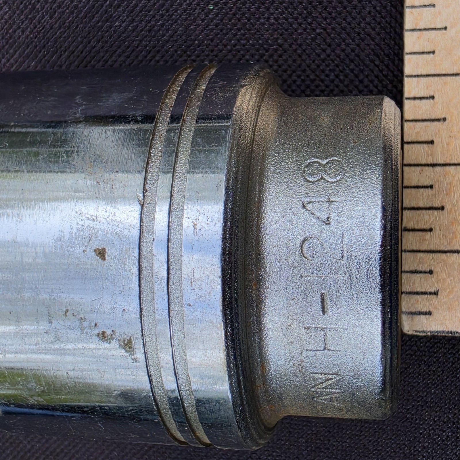 Vulcan By Williams USA H-1248 1 1/2″ 3/4″ Drive 12 Point Socket. Clean Vintage