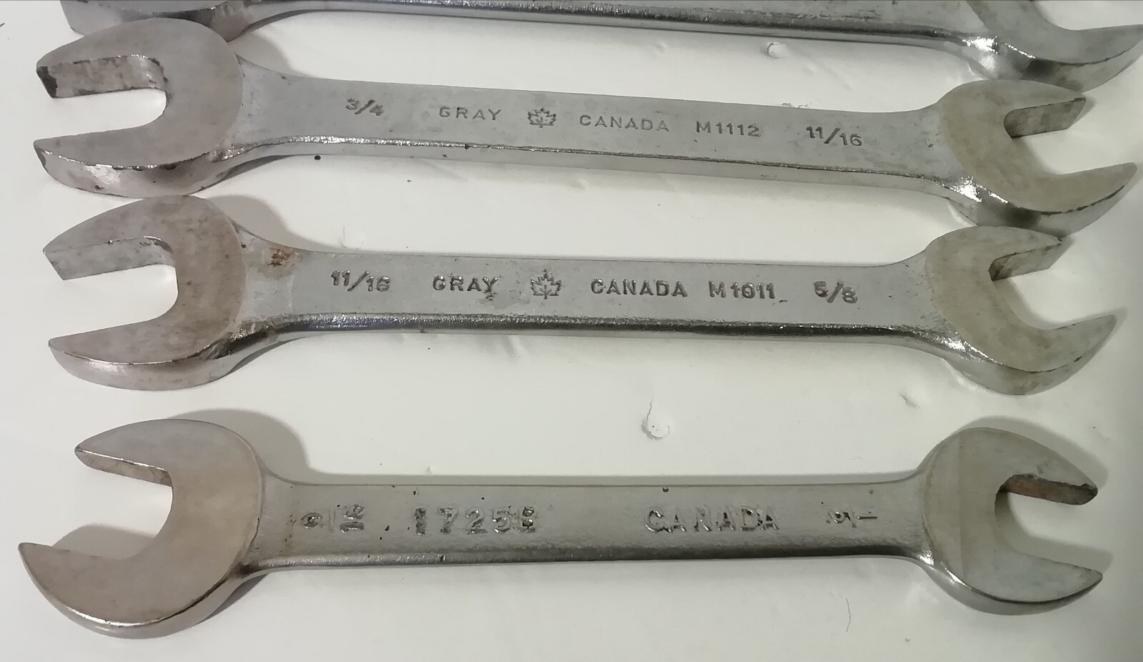VTG. GRAY CANADA Mechanic WRENCHES