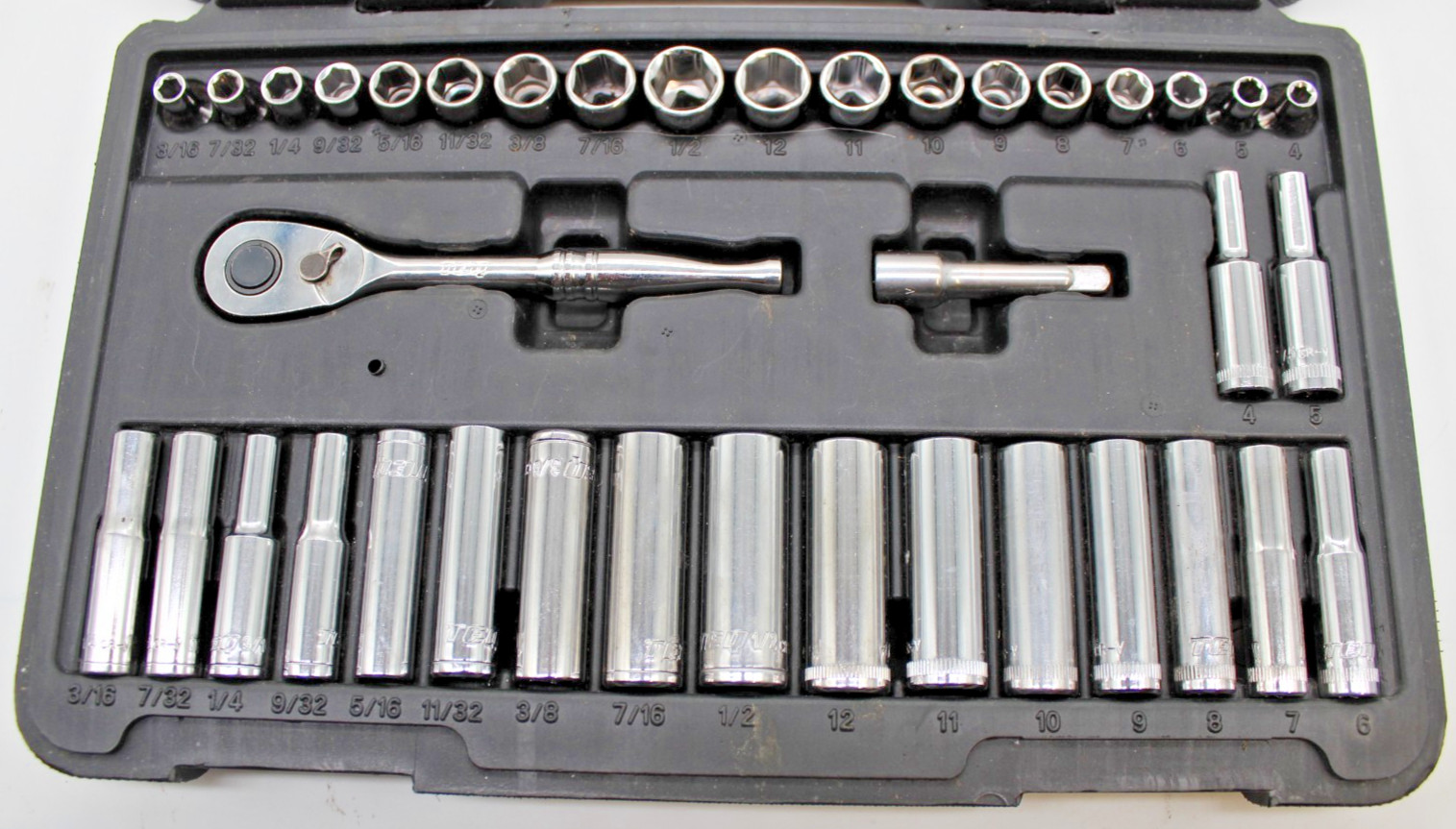 TEQ Correct 38 Pc 1/4″ Dr Socket Set