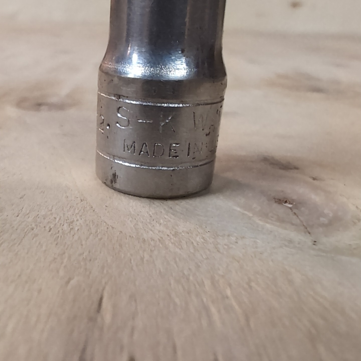 SK Wayne 3/8″ Drive 6 Point 3/8In. Deep SAE Socket 40412 Made in USA