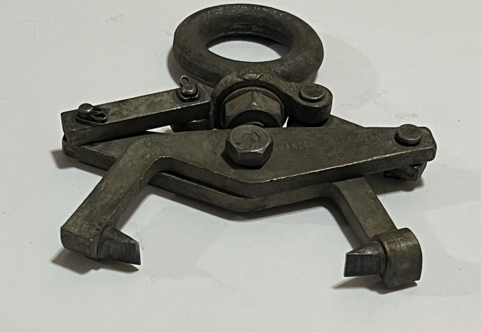Manzel Buffalo 5560 Scissor Type Brass Lifting Remover Puller Tool Ford USA RARE
