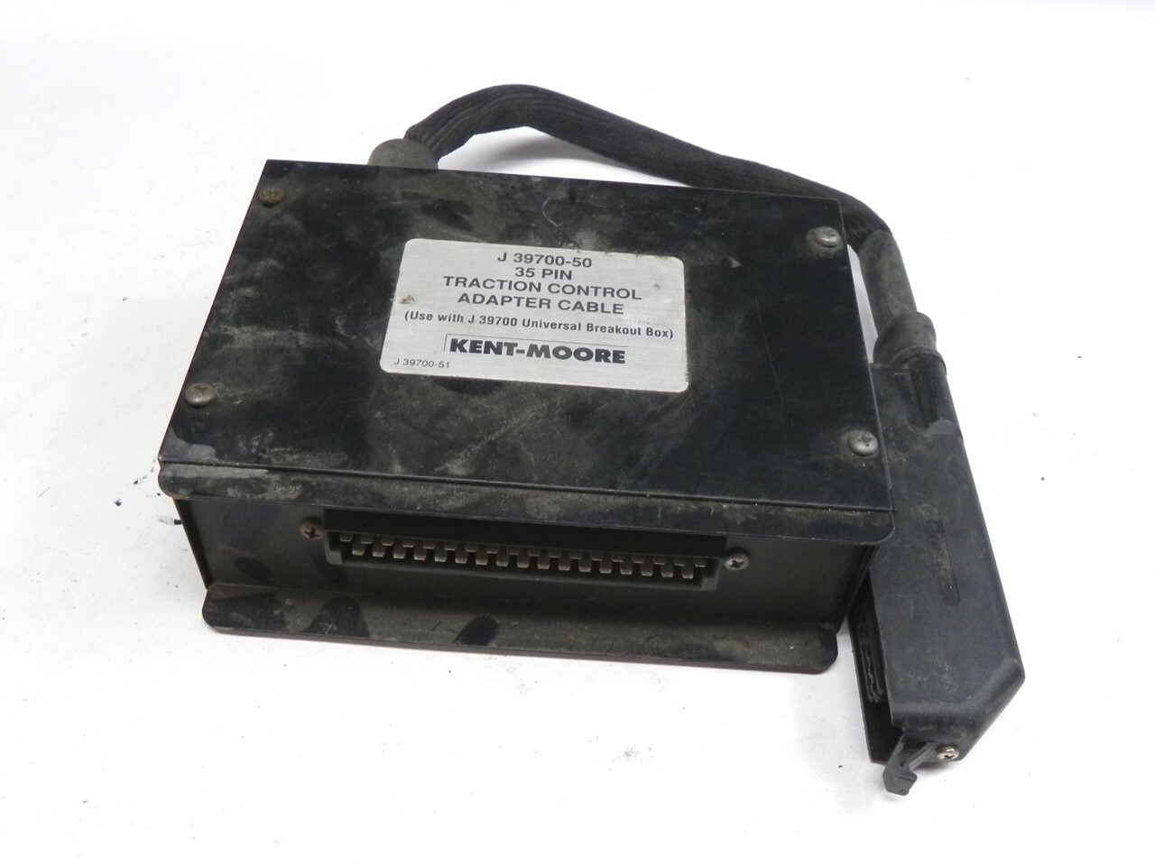 KENT-MOORE J-39700-50 35 PIN TRACTION CONTROL ADAPTER CABLE USED FROM GM DEALER