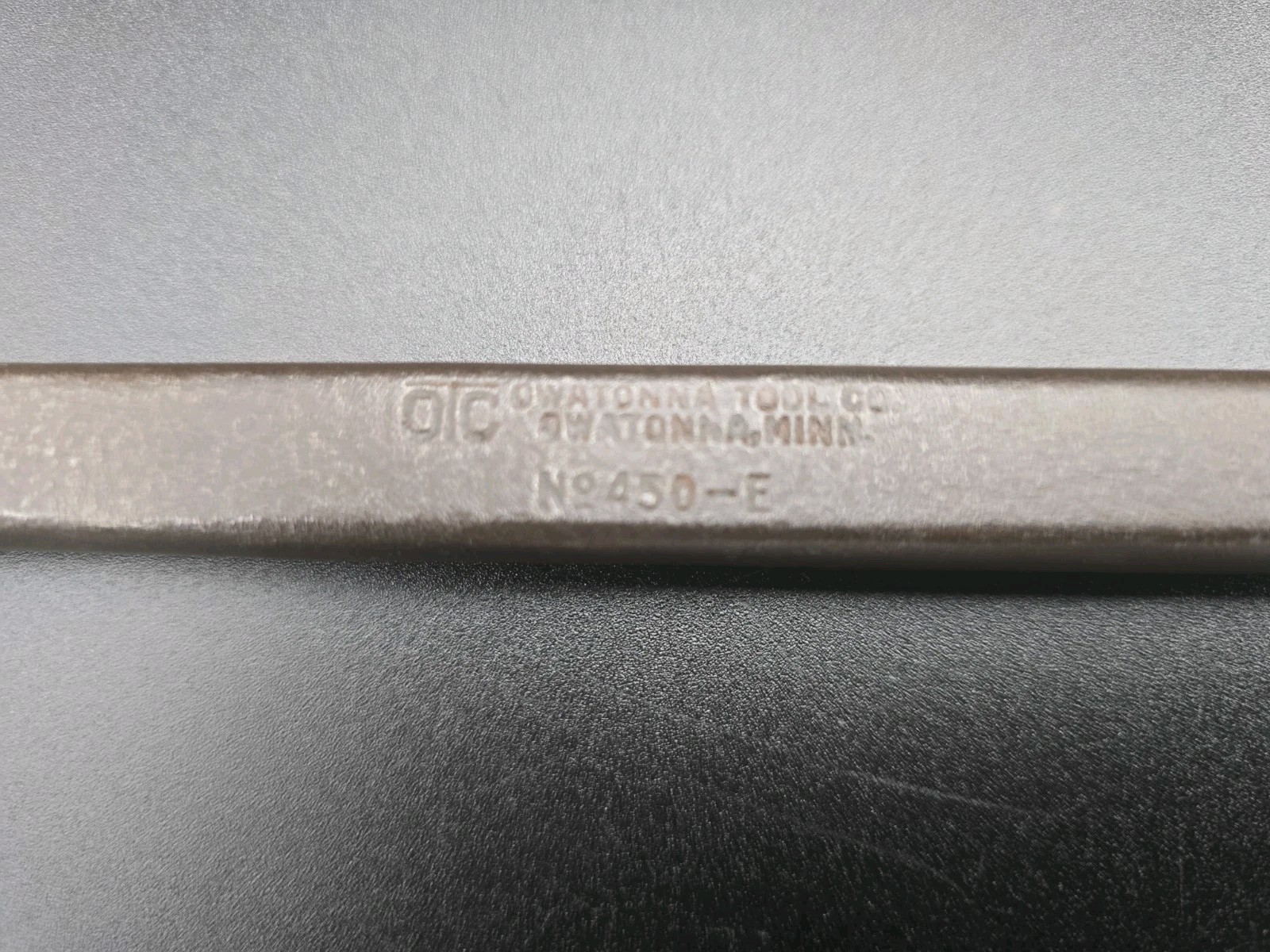 Vintage OTC Owatonna 450-E 1-1/2″ 12 Point Box End Wrench USA Heavy Tool 12.5 in