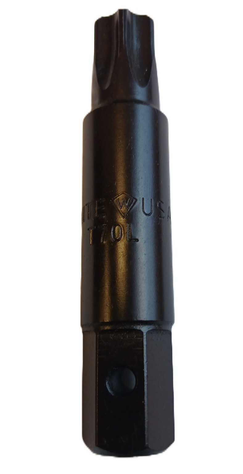 White-USA T70L TORX BIT, REPLACEMENT BIT FOR E3270-L, T70 TORX BIT