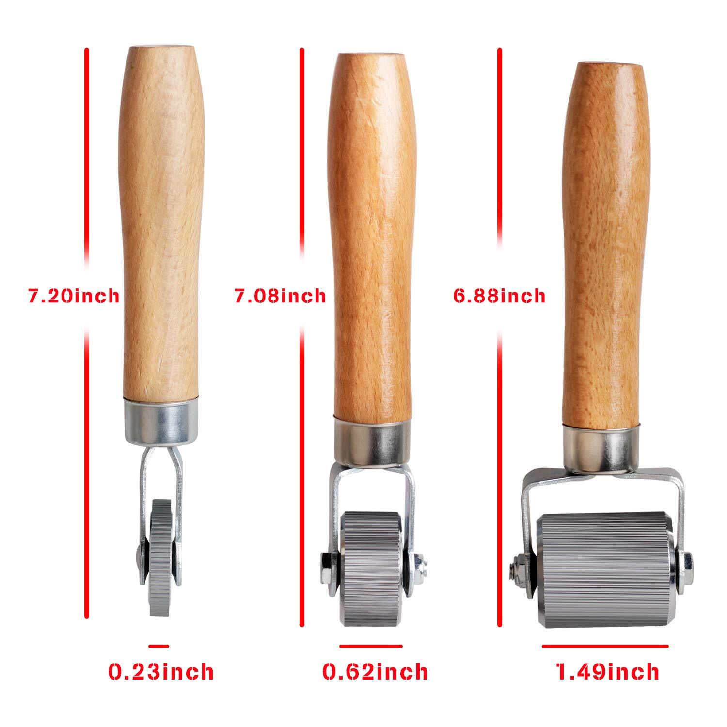 3 Pack Car Sound Deadening Roller Installation Tool Interior Accessories
